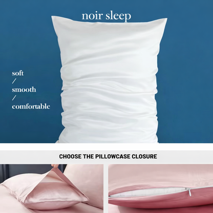 Noir Silk Pillow Case