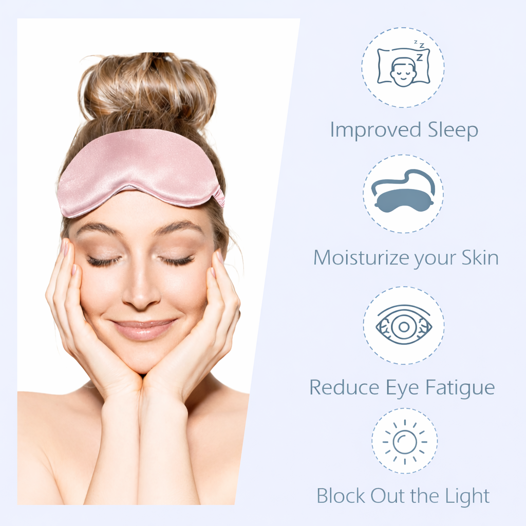 Noir Silk x Le Luxe Sleep Mask